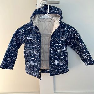 The North Face reversible puffer jacket/coat in excellent condition